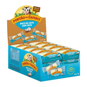 Doce Leite com coco DP 1kg (40 unidades de 25g)