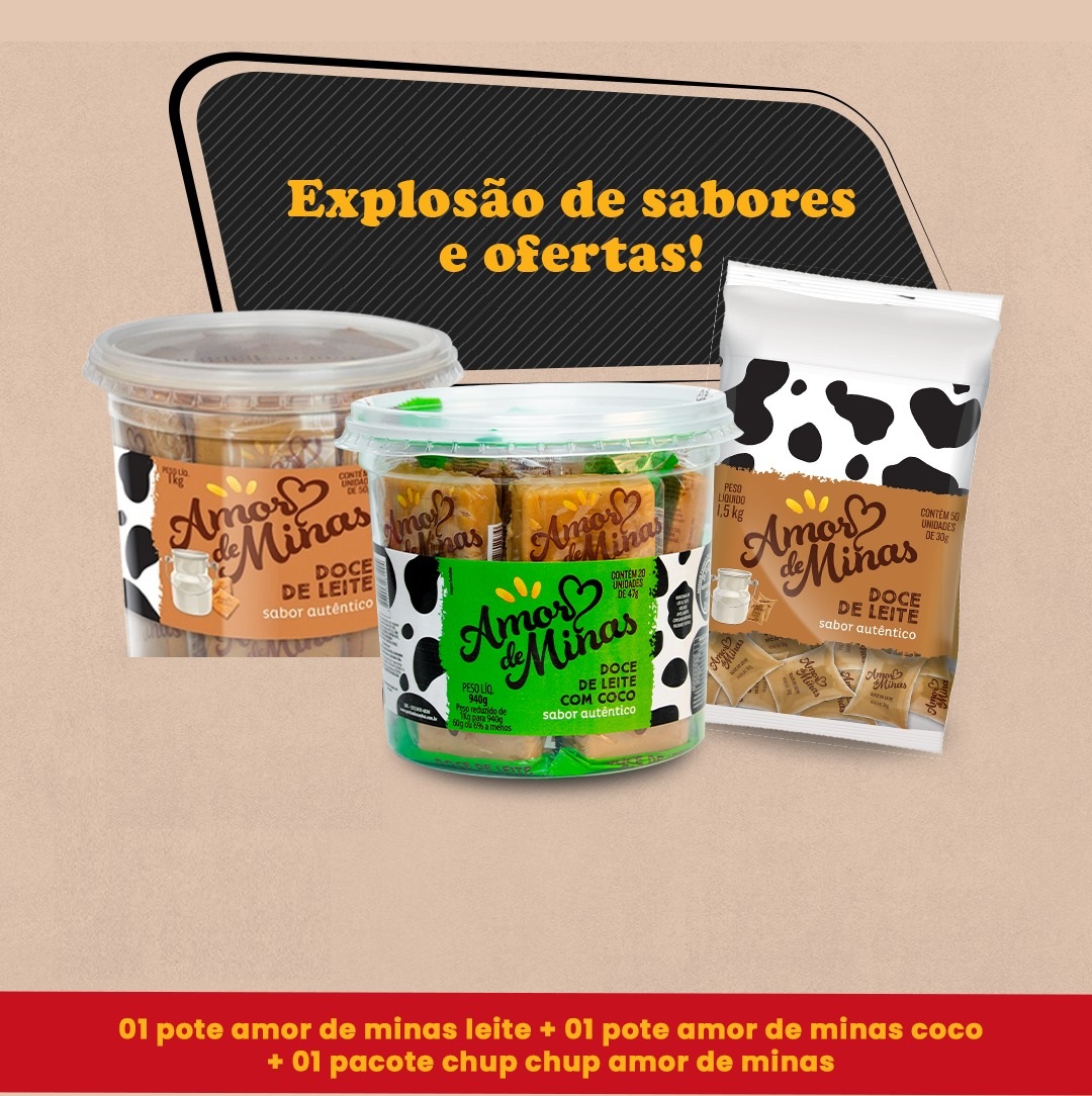 Kit Amor de Minas "Primeiro Amor"